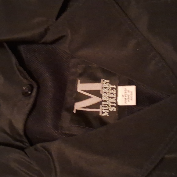 NWT,Vintage 80's,Black,Midi,Coat with Removable Fleece Lining,Deep Front Pockets - Picture 10 of 16